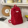 Mochila de Viaje Ligera de Lunares, Mochila Versátil de Moda Deportiva al Aire Libre de Nicho, Bolso Escolar Casual para el Trabajo y Estudiantes