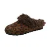 Stock listo, pantuflas Birkenstock mate peludas para mujer, nuevas pantuflas cerradas de lana de cordero para otoño/invierno, mules cálidos casuales