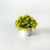 Popular planta en maceta de mini gypsophila artificial transfronteriza para decoración de escritorio en casa, accesorio de fotografía y accesorio de planta verde