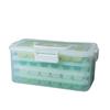 Yq0044 Molde de Silicona para Cubitos de Hielo Herramienta para Hacer Hielo Uso Casero DIY Máquina para Hacer Helados Caja de Bandeja para Cubitos de Hielo