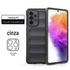Estojo para Samsung A73 Escudo Mágico Capa de Celular Resistente a Quedas Samsung A73 Sensível à Pele Capa Protetora Resistente a Quedas