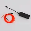 Línea de modelado 2.8 mm diámetro de línea 1 a 5 metros caja de baterías conjunto el línea luminosa barra de luz fría juguete DIY línea de luz para modelado