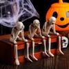 Adornos de Resina de Esqueleto de Halloween para Amazon Transfronterizo Festival Fantasma Esqueletos que No Hablan, No Escuchan, No Miran Manualidades para Crear Ambiente