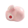 Cuentas Cerámicas de Conejo Lindo Cuentas para Manualidades Cuerda Roja Estilo Chino Pulsera Tejida Colgante Pequeño Joyería Pequeña de Yiwu