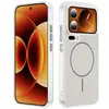 Capa de celular Xiaomi 17 Pro: amigável à pele, magnética, resistente a quedas, com botões de metal, oferecendo um toque luxuoso e de alta qualidade, adequada para telefones Xiaomi