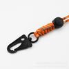 Novo cordão de cartão de chaveiro transfronteiriço, cordão de pulso anti-perda para celular, cordão de exterior pesado tecido à mão