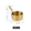 Molheira de Aço Inoxidável 304 para Uso Doméstico, Prato de Tempero, Copo de Molho Estilo Ocidental, Copo para Molho de Tomate e Soja, Pequeno Prato para Condimentos, Prato para Molho