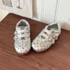 Zapatos Mary Jane de lunares estilo coreano para niñas, primavera y otoño 2026, zapatos casuales sin cordones para bebés, suela suave