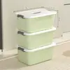 Caja de Almacenamiento Engrosada para Ropa, Juguetes, Snacks de Casa y Coche, Caja de Almacenamiento de Respaldo, Caja de Almacenamiento tipo Canasta de Plástico