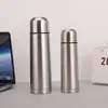 Taza térmica exterior tipo bala al vacío, taza grande de oficina, taza de regalo de acero inoxidable, vaso de agua deportivo portátil para coche