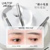 Lmltop Acero Inoxidable Pinza para Cejas Alicates para Cejas Pinza para Cejas Pinzas Pinza para Depilar Vello Boca Oblicua Boca Plana Dos Tipos Venta al por Mayor A011