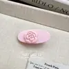 Clip de Pato Oval Lindo Oso Colorido Coreano Diseño de Nicho Clip Lateral de Letra Clip para Flequillo Accesorios para el Cabello Venta al por Mayor