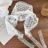 Pañuelo de encaje estilo Guli Nazha verano 2026 nuevo estilo francés fino estilo pastoral pañuelo para el cabello pañuelo triangular diadema