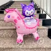 2025 Celebridade da Internet Novo Balão Andante com Rodas Layout de Cena de Festa de Aniversário Infantil Adereços Decorativos Produtos de Barraca