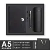 Set de Cuaderno A5 con Hebilla Metálica de Negocios y Caja de Regalo de Alta Gama para Manualidades, Regalo Souvenir para Reunión Anual Corporativa, Logo Impreso