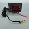 Excavadora Cargadora Camión Maquinaria Agrícola Pantalla Digital Universal Medidor de Temperatura del Agua Voltaje 12V24V Agregar Pantalla Digital