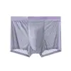 Mejor CalificadoEn StockAl Por Mayor 10A Antibacteriano Sin Costuras Seda de Hielo Ropa Interior para Hombre, Calzoncillos Tipo Bóxer para Hombre para Primavera y Verano