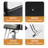 En stock Silla de Barbero Silla de Salón de Peluquería Silla de Afeitar para Hombre Silla de Peluquería Elevable Silla de Aseo de Servicio Pesado Rojo