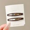 Pinzas Dulces Dopamina para el Cabello para Niñas, Lindas Pinzas para Flequillo Lateral, Pinzas de Pato Exquisitas y Sofisticadas
