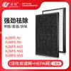Filtro Compatível Wanchuang para Purificador de Ar Midea Kj30Fe-Nv/Nv1/Nv2/Nv3 Filtro 25Fe-Nj
