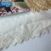 Algodón de Alta Gama Encaje Bordado Accesorios Dobladillo de Falda Puños Algodón Lo Paraguas Hecho a Mano Material de Bricolaje Entrega