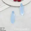 Acessórios de cola creme cor de doce material diy feito à mão clipe lateral clipe de lâmina plana 7cm clipe de cabelo liso sem costura
