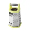 Rallador de Acero Inoxidable de Cuatro Caras Rallador de Seis Caras para Verduras, Frutas, Papas y Rábanos Cortador de Verduras Rallador de Queso Multifuncional