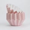Pudim de flor copo revestido grau alimentício simples cor sólida copo de papel assar bolo neve dura Mei Niang porta-papel descartável