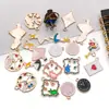 Accesorios para Joyería DIY, Colgantes Pequeños de Aleación Esmaltada, Colgantes de Anime Serie Alicia, Colgantes para Pulsera y Collar