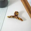 Acessórios de Cabelo em Acetato Estilo Coreano Retrô Francês Prendedor Grande de Garra para a Parte de Trás da Cabeça, Prendedor Tubarão para Cabelos Grossos, Prendedor de Cabelo em Acetato