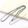 Nuevo de verano 71# trenza de cuatro hilos con accesorios de cuentas cuerda trenzada ajustable cuerda para collar de jade Hetian cuerda para colgante