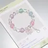 Explosões Super Fada Mori Cristal Lua Pulseira Feminina Design de Nicho Estudante Joker Cor Doce Pulseira de Namorada