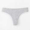 Calzones de Algodón Puro para Mujer Transfronterizos, Estilo Europeo y Americano Sexy de Corte Brasileño, de Cintura Baja, Color Sólido, Triángulo Invisible, Venta al por Mayor, Ajustados, Realzan Glúteos
