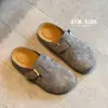 Liquidação: Modelos de Outono e Inverno, Sapatos Femininos Adultos, Sapatos Birkenstock, Botas de Couro