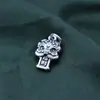 Colgante de Plata Pura 999, Retro Literario y Artístico, Simple, Compacto, Colgante de Accesorios Despertar del León Propicio, Accesorios de Joyería de Plata Festivos