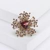 Estilo europeo y americano transfronterizo popular broche de cristal geométrico irregular accesorios de moda con temperamento al contado