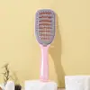 Novo Pente de Massagem de Arco Curvo Grande Portátil Pente de Costelas Cabelo Cacheado Autolimpante Pente Oco Pente de Cabelo Doméstico para Mulheres