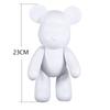 Set de pigmento acrílico de secado rápido de oso líquido rojo neto embrión blanco tiembla oso violento líquido juguete DIY hecho a mano