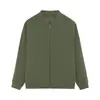 Chaqueta Bomber Estilo Americano Personalizada para Hombre y Mujer de Tela Oxford Piloto Ropa Exterior Ropa de Trabajo Uniforme de Grupo Estampado Logotipo Patrón de Bordado