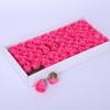 Flor de Jabón de Rosa de Tres Capas de Fábrica de Origen con Base, Caja de Regalo para el Día de San Valentín Ramo Individual de Flores