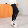 Macacão de Veludo Espesso com Tubarão Plus para Meninas Calça Legging de Veludo Estilo Inverno Calça Longa de Bebê Venda por Atacado Mulheres