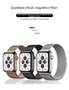 Adequado para Apple Watch S10 com pulseira estilo Milanesa para iWatch S9, S8, S7 Ultra 2