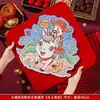 2026 Año del Caballo Nuevo Pegatina de Puerta de Dibujos Animados de Alta Gama con Bendiciones Bendiciones de Año Nuevo Decoración Colgante Afelpada Decoración de Puerta del Festival de Primavera