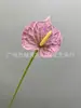 Simulação PU único vermelho médio palma mini pequena Guanyinlian segurando flor material adereços de tiro flores de mesa para casa