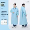 Impermeable de Moda para Adultos Eva de Cuerpo Entero Impermeable de una Pieza Ropa de Lluvia para Montar para Estudiantes, Motocicleta y Vehículo Eléctrico Poncho de Lluvia