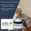 Crema de Magnesio para el Cuidado de las Articulaciones: Ingredientes suaves para uso diario, que brindan un cuidado cómodo para tus articulaciones mientras te desplazas. Crema de magnesio portátil para el cuidado de las articulaciones