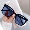 Gafas de sol cuadradas de moda europea y americana, nuevas y populares en Internet, para sesiones de fotos callejeras, protección solar, gafas de sol que combinan con todo, gafas de sol resistentes a los rayos UV
