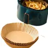 Fabricante de papel para freidora de aire Papel para hornear en freidora de aire Caja de aluminio para freidora de aire Platos desechables cumpleaños Comida