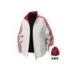 Chaqueta de punto americana de tres rayas en color de contraste con cuello alto para hombre, chaqueta cárdigan, chaqueta deportiva resistente para adolescentes, venta al por mayor transfronteriza