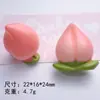 Fresa Realista 3D DIY Funda para Teléfono Pasador Decoración para Zapatos Colgante Adorno de Escena Creativa Piezas de Resina Lindas Venta al por Mayor